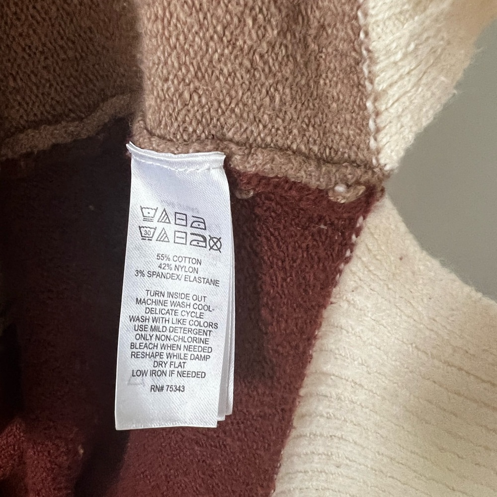 London Kaye colorblock cardigan size small - Picture 13 of 13